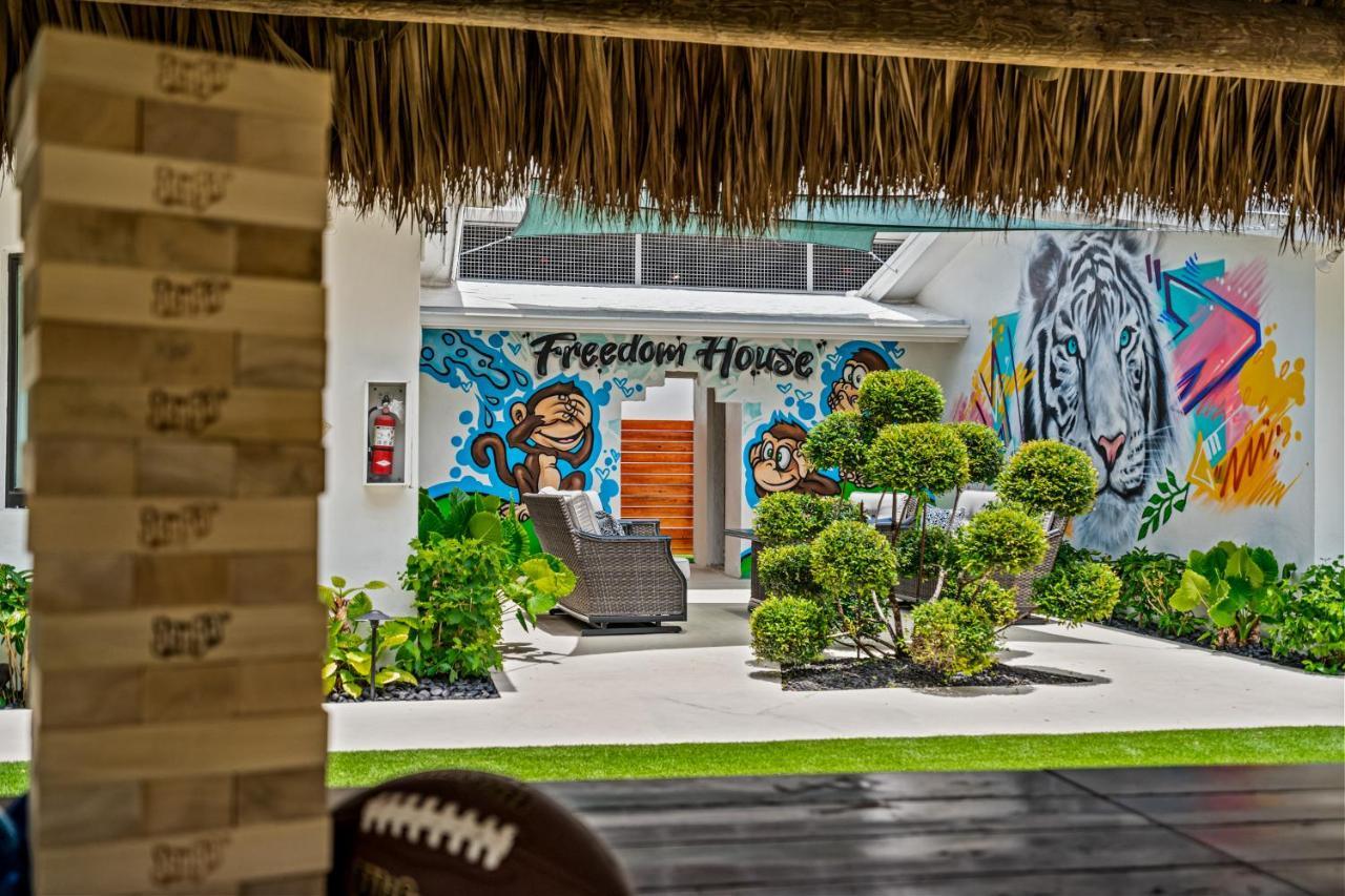 The Freedom House • Urban Oasis • Eclectic Retreat Villa Fort Lauderdale Eksteriør billede