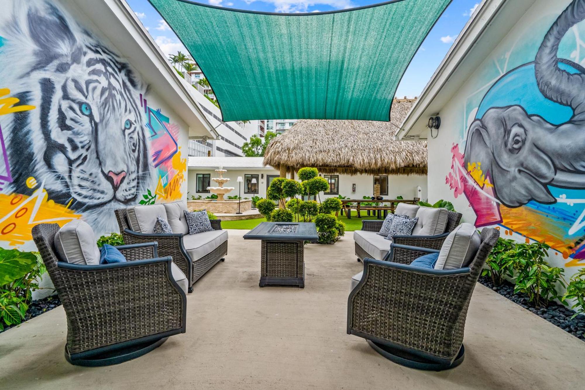 The Freedom House • Urban Oasis • Eclectic Retreat Villa Fort Lauderdale Eksteriør billede